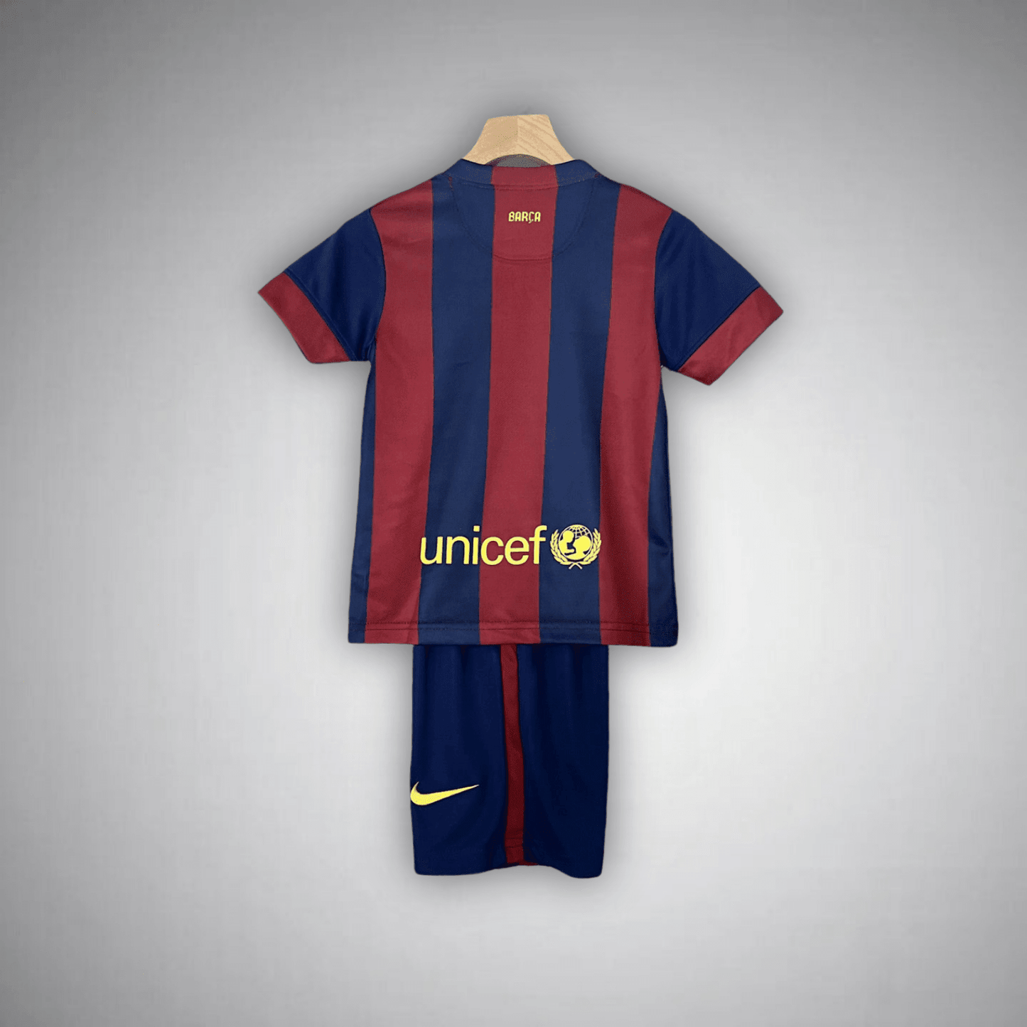 14/15 FC Barcelona Home Kids Size Kit from FootballPrestige.com - Premium Football Kits