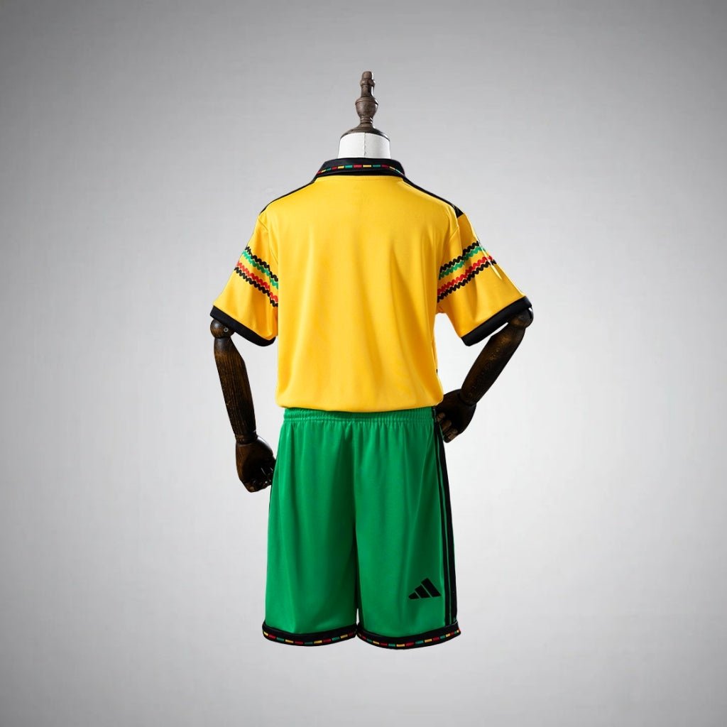 2026 Jamaica Home Kids Size Kit from FootballPrestige.com - Premium Football Kits