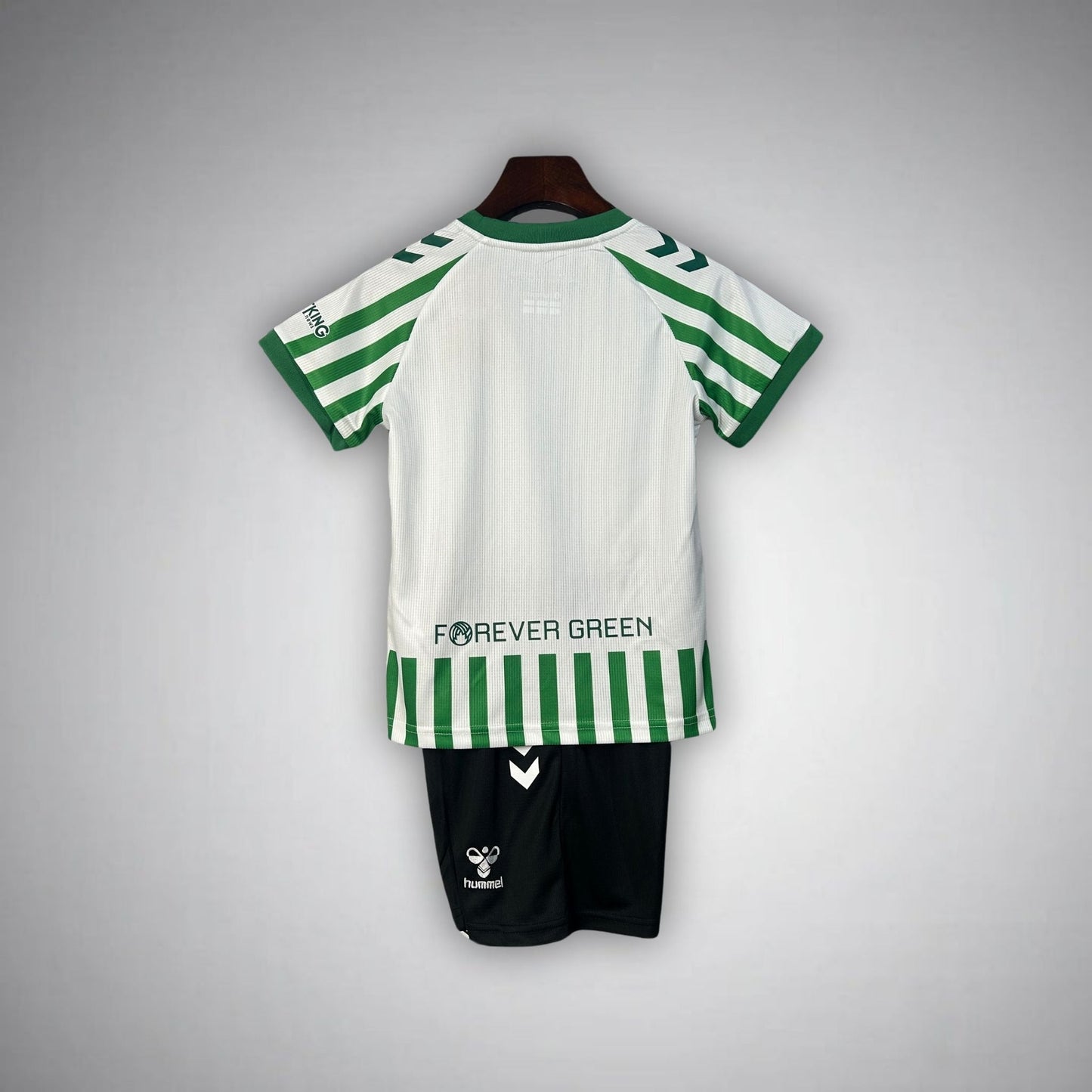 24/25 Real Betis Home Kids Size Kit from FootballPrestige.com - Premium Football Kits