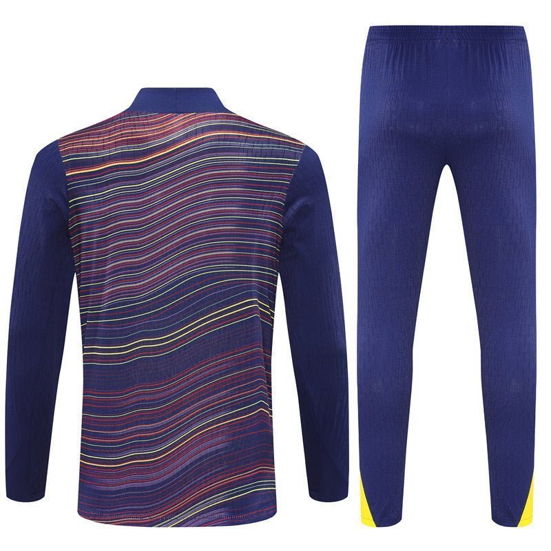 25/26 FC Barcelona Pre - Match Home Kids Size Tracksuit from FootballPrestige.com - Premium Football Kits