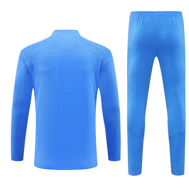 25/26 Real Madrid Training Light Blue Tracksuit from FootballPrestige.com - Premium Football Kits