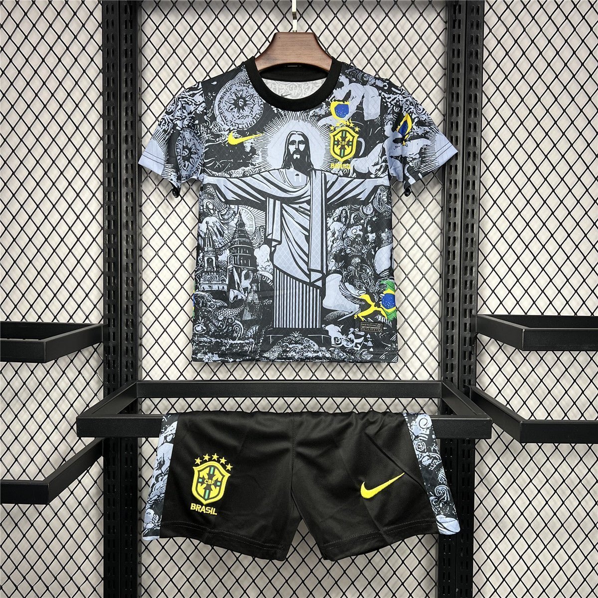 Brazil "Jesus" Premium Kit from FootballPrestige.com - Premium Football Kits