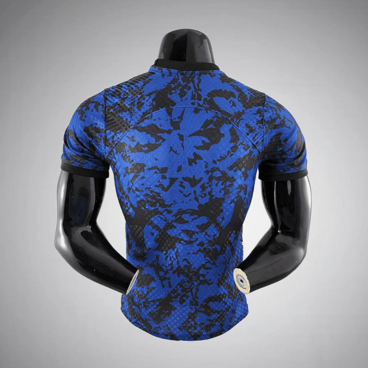 France "Bleu Nuit Éclatant" Premium Kit from FootballPrestige.com - Premium Football Kits