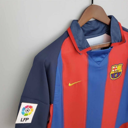 03/04 FC Barcelona Home Kit from FootballPrestige.shop - Premium Concept kits