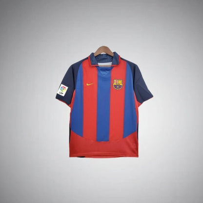 03/04 FC Barcelona Home Kit from FootballPrestige.shop - Premium Concept kits