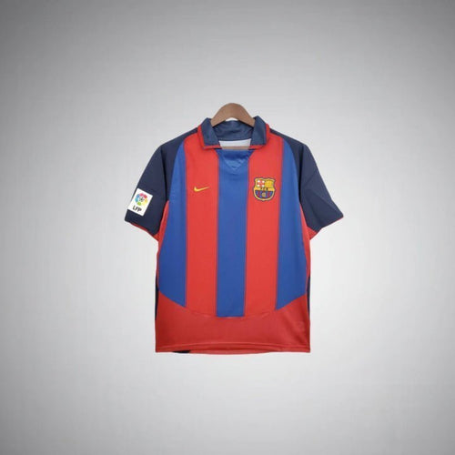 03/04 FC Barcelona Home Kit from FootballPrestige.shop - Premium Concept kits