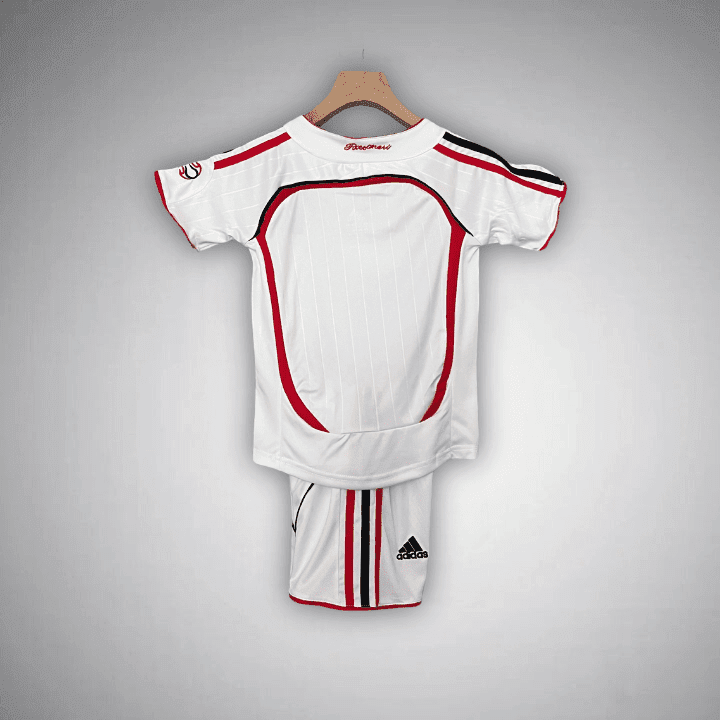 06/07 AC Milan Away Kids Size Kit from FootballPrestige.club - Premium Football Kits