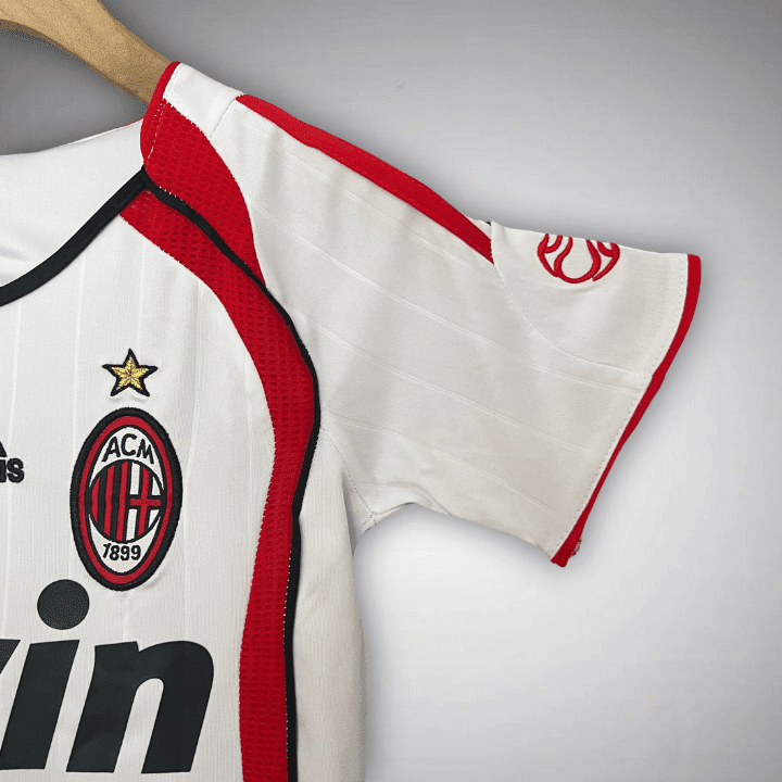 06/07 AC Milan Away Kids Size Kit from FootballPrestige.club - Premium Football Kits