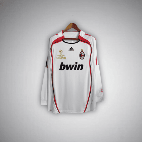 06/07 AC Milan Away Premium Long Sleeve Kit from FootballPrestige.com - Premium Football Kits