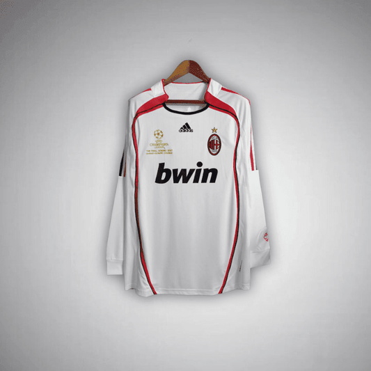 06/07 AC Milan Away Premium Long Sleeve Kit from FootballPrestige.com - Premium Football Kits