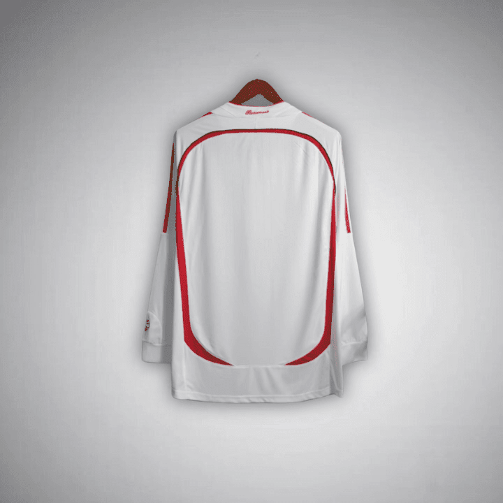 06/07 AC Milan Away Premium Long Sleeve Kit from FootballPrestige.club - Premium Football Kits