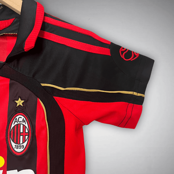 06/07 AC Milan Home Kids Size Kit from FootballPrestige.com - Premium Football Kits