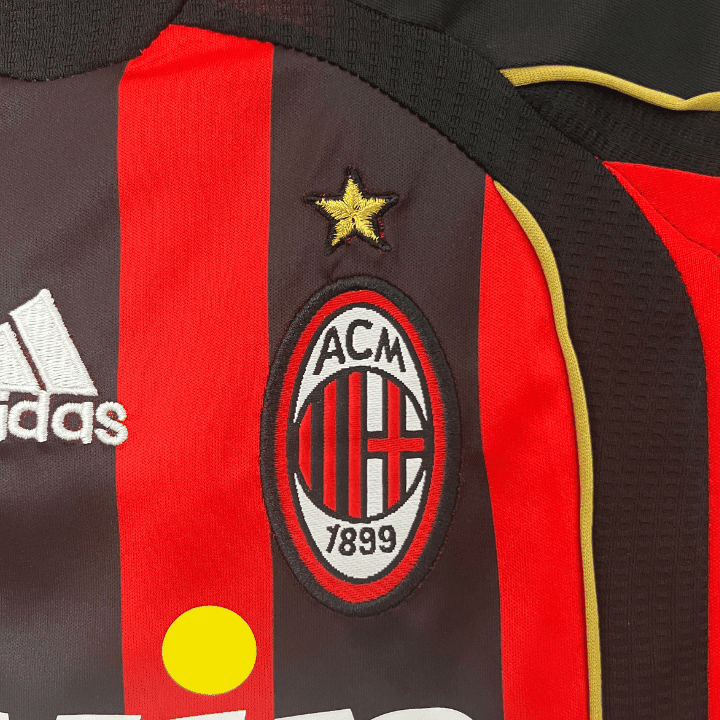 06/07 AC Milan Home Kids Size Kit from FootballPrestige.com - Premium Football Kits