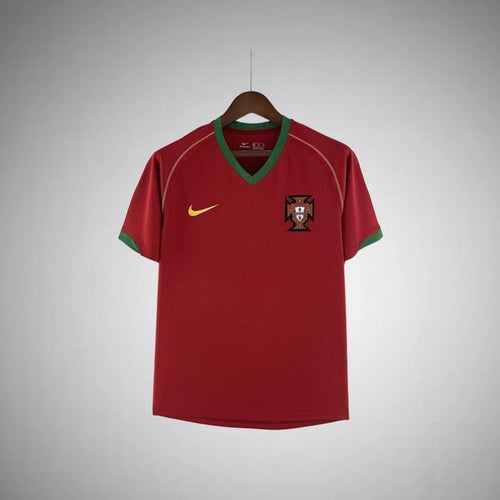 06/07 Portugal Home Kit from FootballPrestige.com - Premium Football Kits
