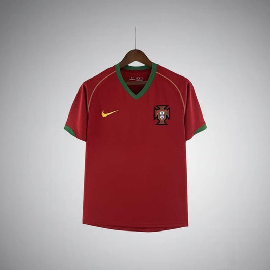 06/07 Portugal Home Kit from FootballPrestige.com - Premium Football Kits