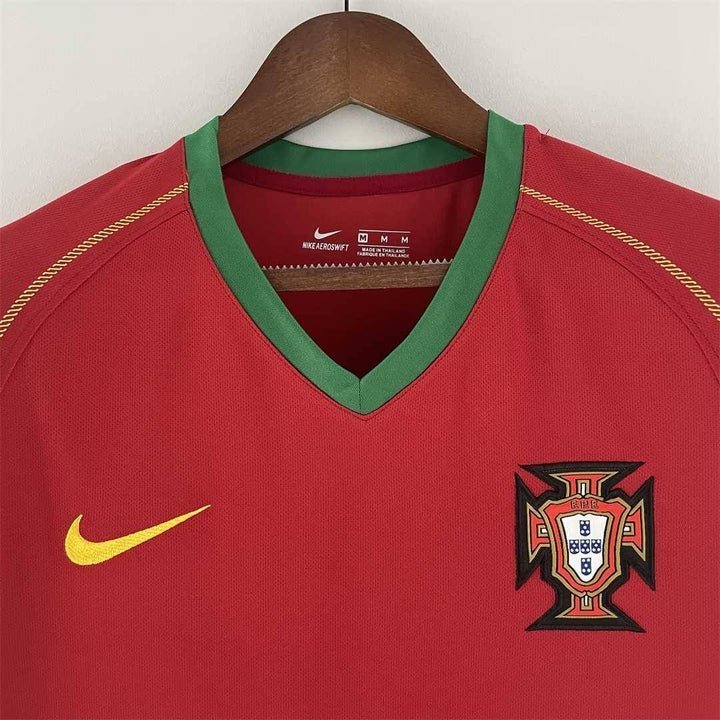 06/07 Portugal Home Kit from FootballPrestige.com - Premium Football Kits