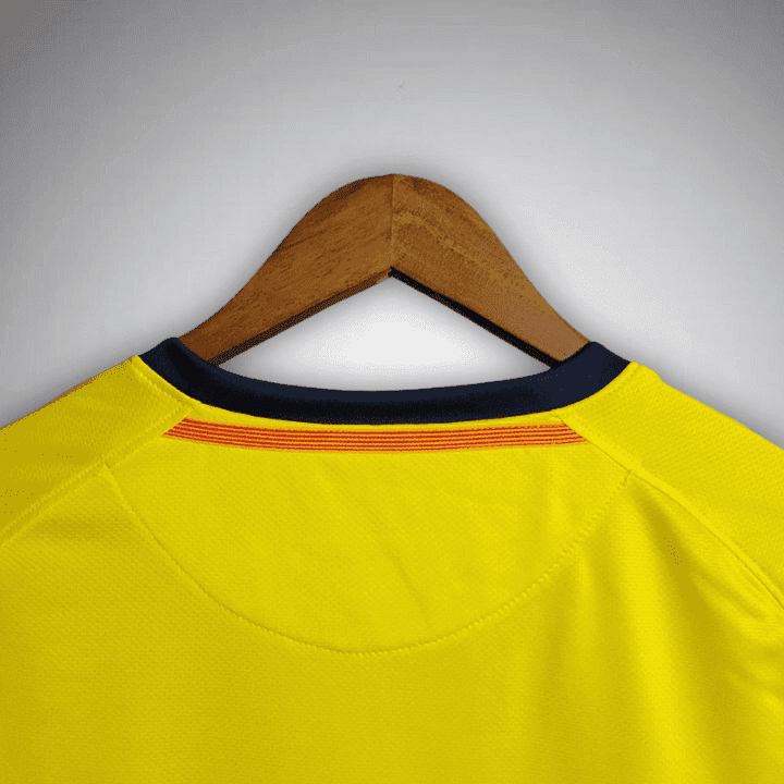 08/09 FC Barcelona Away Long Sleeve Kit from FootballPrestige.club - Premium Football Kits
