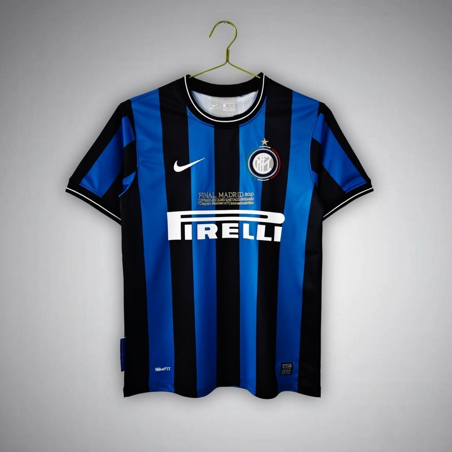 09/10 Inter Milan Home Kit from FootballPrestige.club - Premium Football Kits