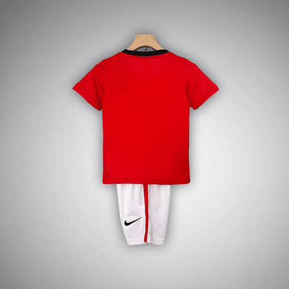 09/10 Manchester United Home Kids Size Kit - Premium Quality Kits at FootballPrestige.store