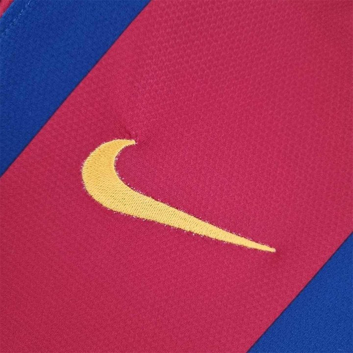 11/12 FC Barcelona Long Sleeve Home Kit from FootballPrestige.shop - Premium Concept kits