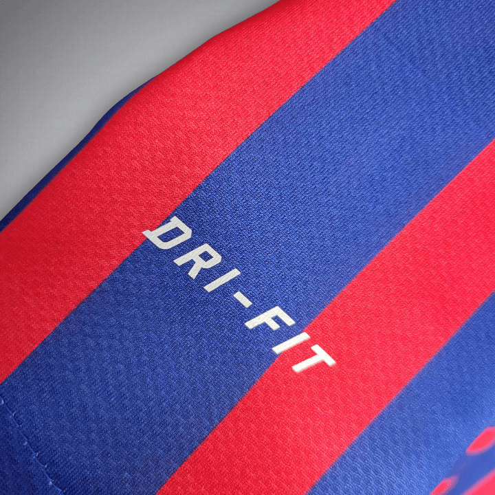 11/12 FC Barcelona Long Sleeve Home Kit from FootballPrestige.com - Premium Football Kits