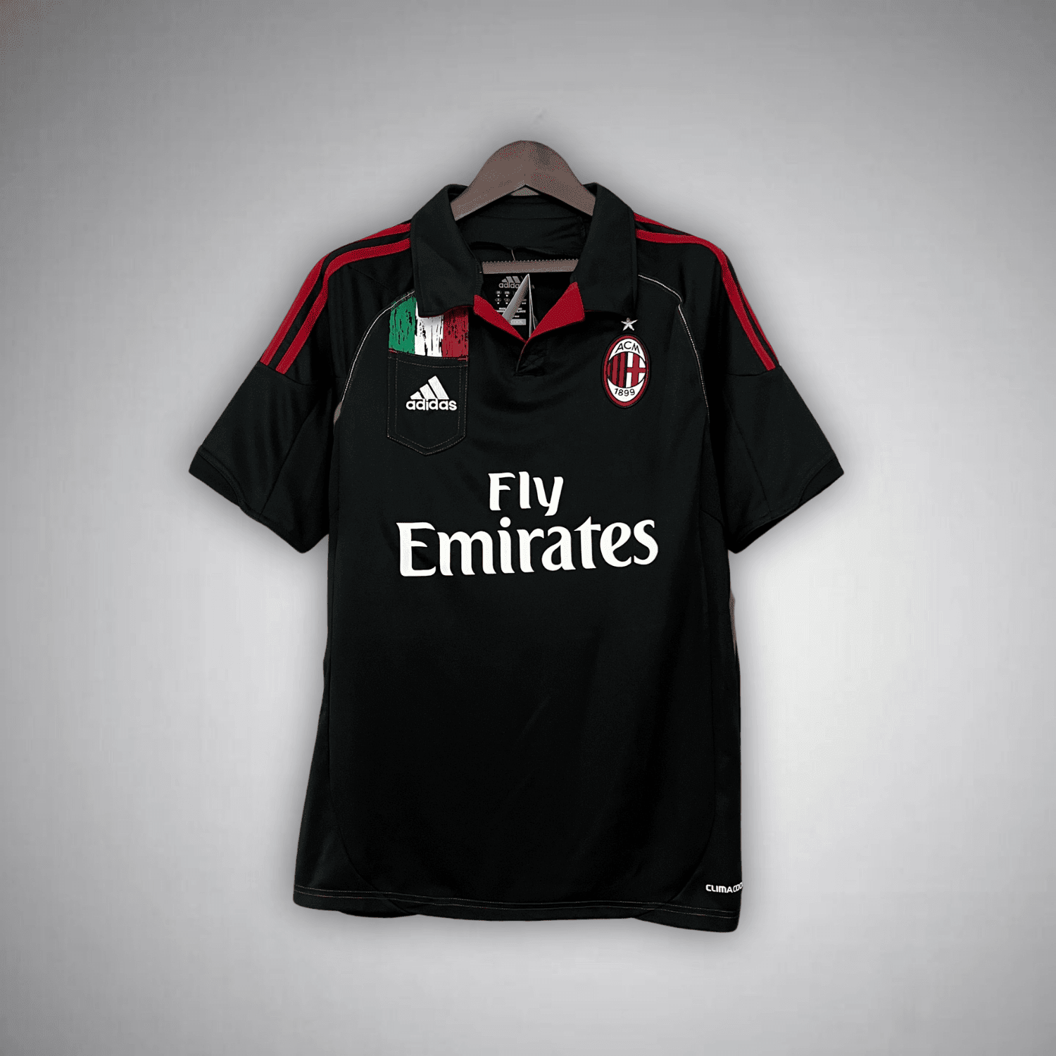 12/13 AC Milan Away Premium Kit from FootballPrestige.club - Premium Football Kits