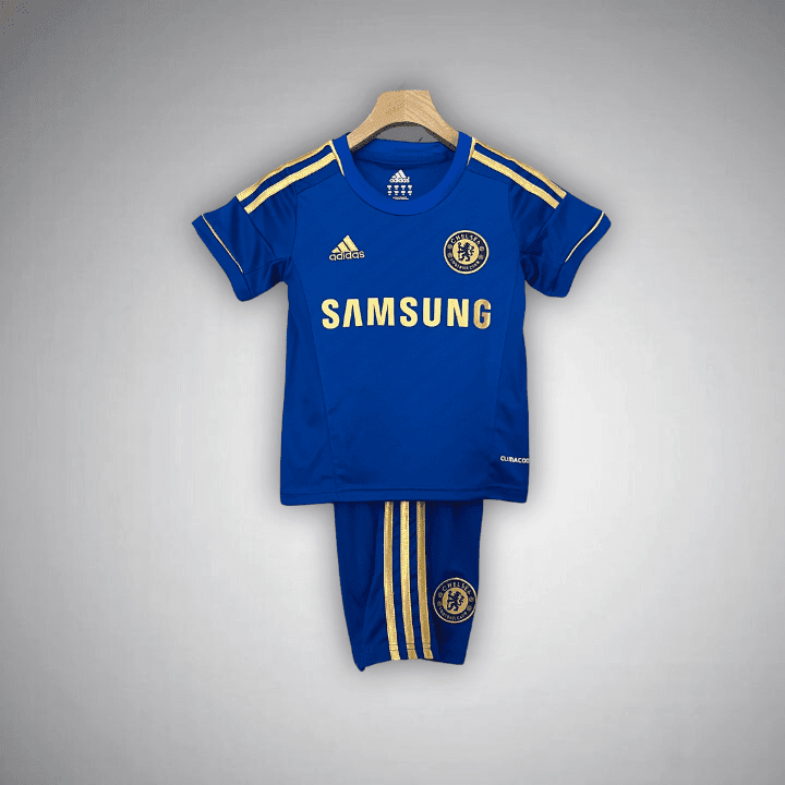 12/13 Chelsea Home Kids Size Kit from FootballPrestige.club - Premium Football Kits