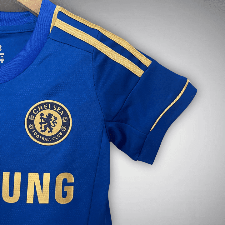 12/13 Chelsea Home Kids Size Kit from FootballPrestige.club - Premium Football Kits