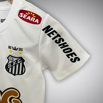 12/13 Santos FC Home Kids Size Kit from FootballPrestige.com - Premium Football Kits