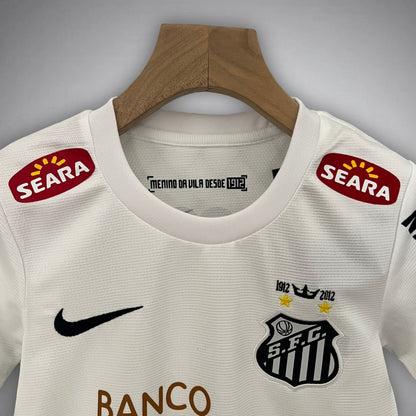 12/13 Santos FC Home Kids Size Kit from FootballPrestige.com - Premium Football Kits