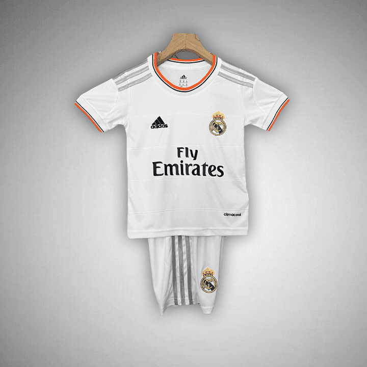 13/14 Real Madrid Home Kids Size Kit from FootballPrestige.club - Premium Football Kits