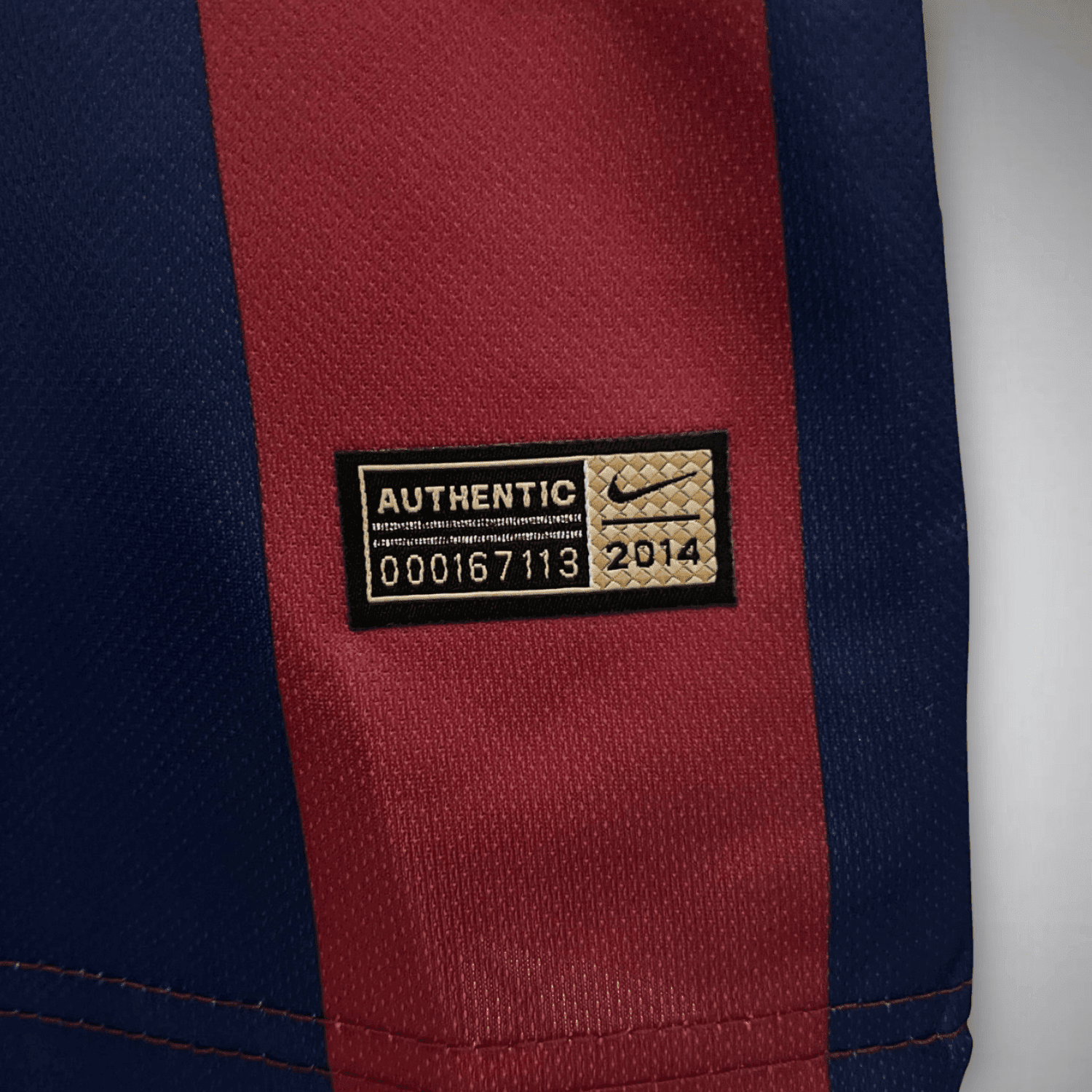 14/15 FC Barcelona Home Kids Size Kit from FootballPrestige.club - Premium Football Kits