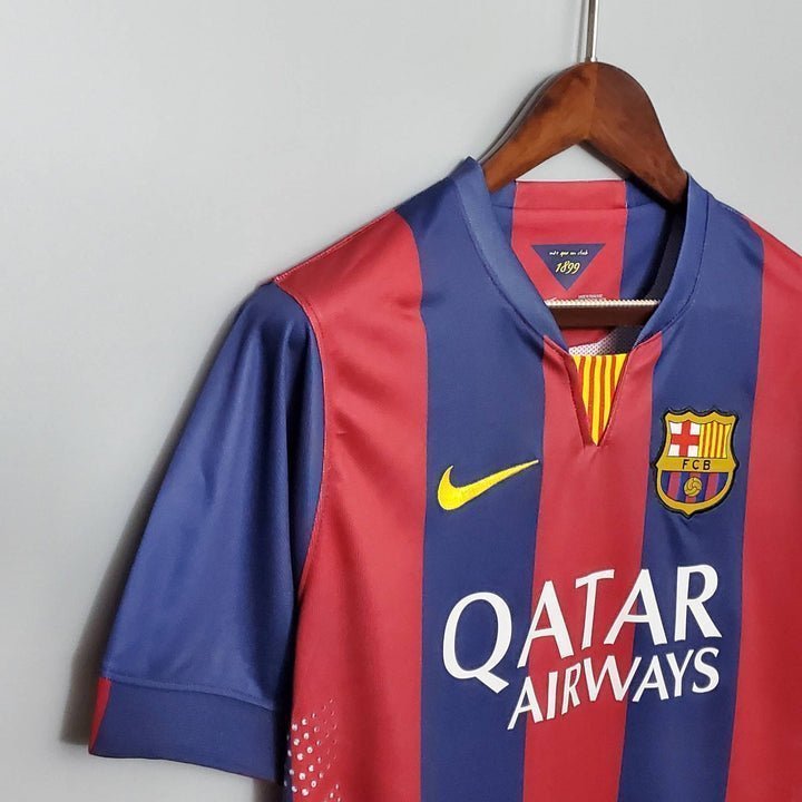 14/15 FC Barcelona Home Kit from FootballPrestige.club - Premium Football Kits
