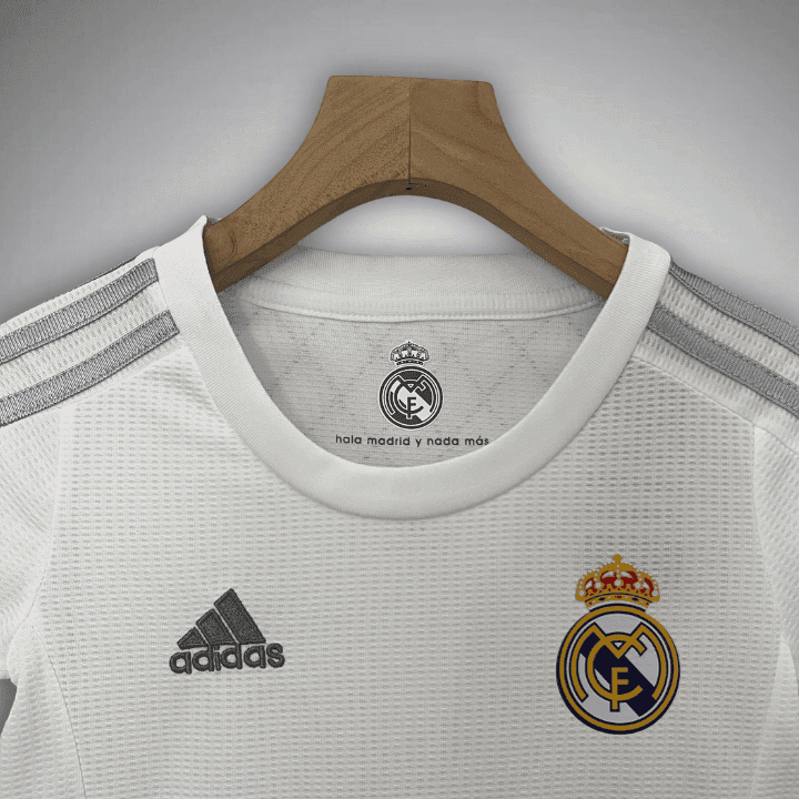 15/16 Real Madrid Home Kids Size Kit from FootballPrestige.club - Premium Football Kits
