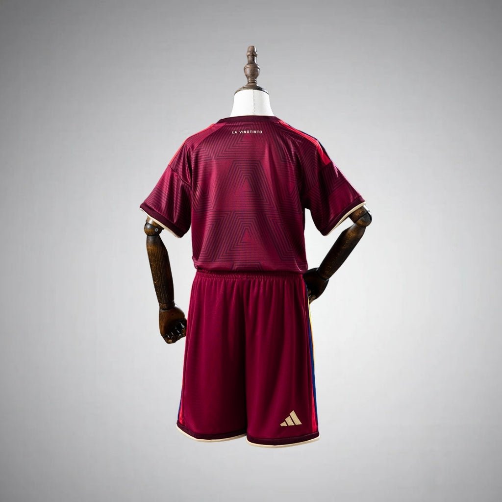 2026 Venezuela Home Kids Size Kit from FootballPrestige.com - Premium Football Kits