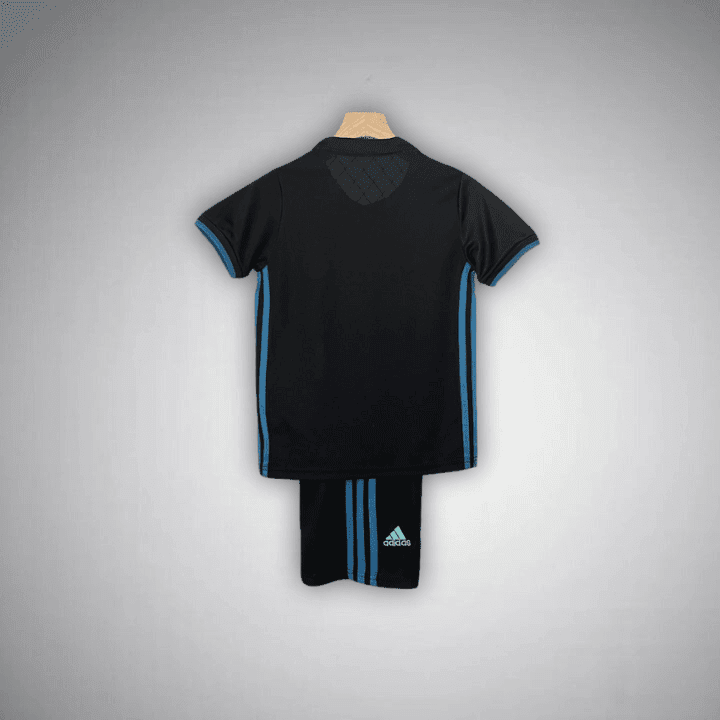17/18 Real Madrid Away Premium Kids Size Kit from FootballPrestige.club - Premium Football Kits