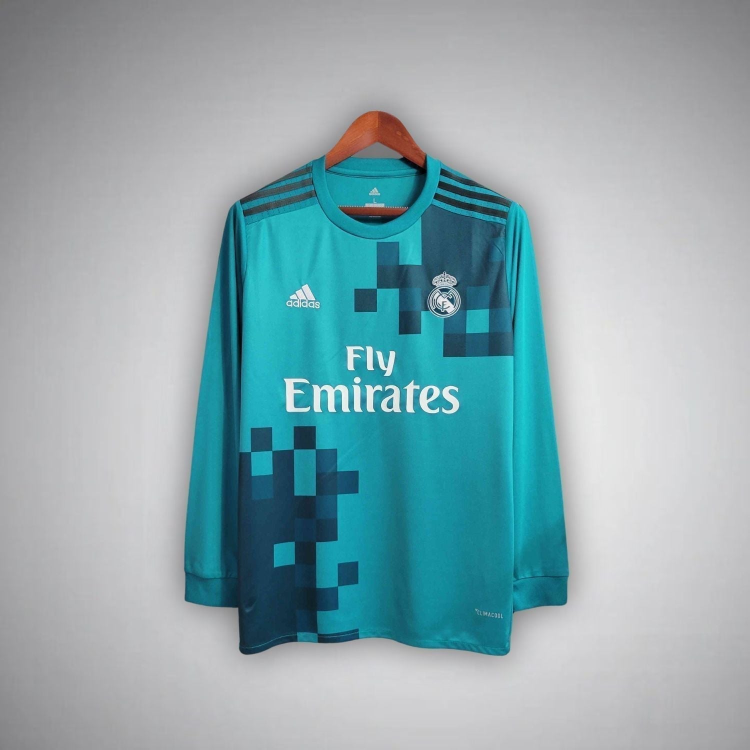 17/18 Real Madrid Third Long Sleeve Kit from FootballPrestige.club - Premium Football Kits
