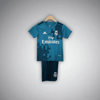 17/18 Real Madrid Third Premium Kids Size Kit from FootballPrestige.com - Premium Football Kits