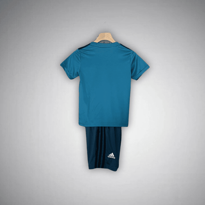 17/18 Real Madrid Third Premium Kids Size Kit from FootballPrestige.com - Premium Football Kits