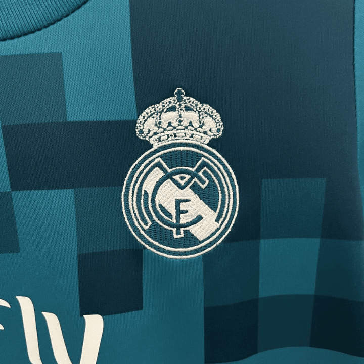 17/18 Real Madrid Third Premium Kids Size Kit from FootballPrestige.com - Premium Football Kits