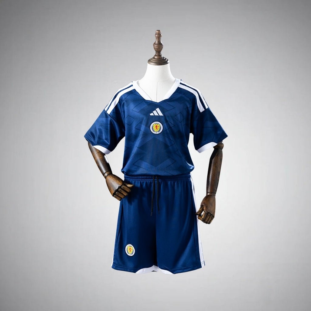 2026 Scotland Home Kids Size Kit from FootballPrestige.com - Premium Football Kits