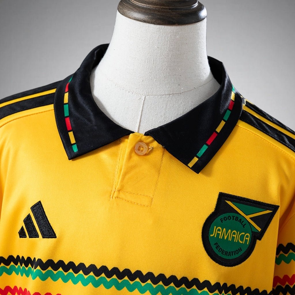 2026 Jamaica Home Kids Size Kit from FootballPrestige.com - Premium Football Kits