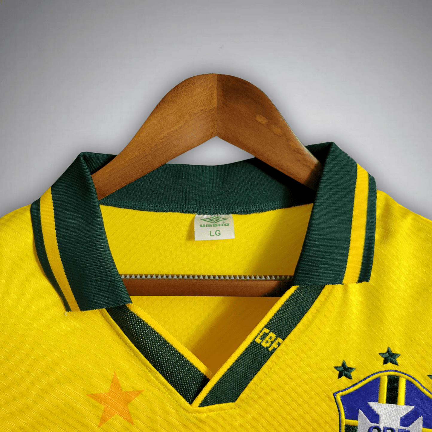 1994 Brazil Home Kit from FootballPrestige.com - Premium Football Kits