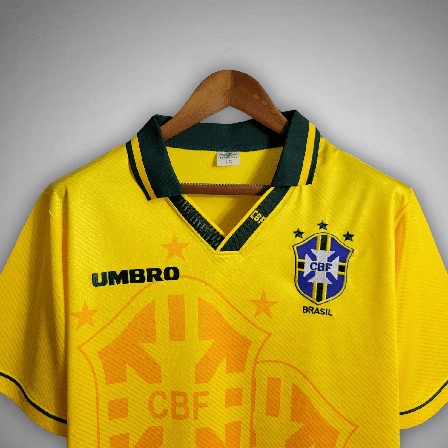 1994 Brazil Home Kit from FootballPrestige.club - Premium Football Kits