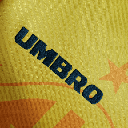 1994 Brazil Home Kit from FootballPrestige.com - Premium Football Kits