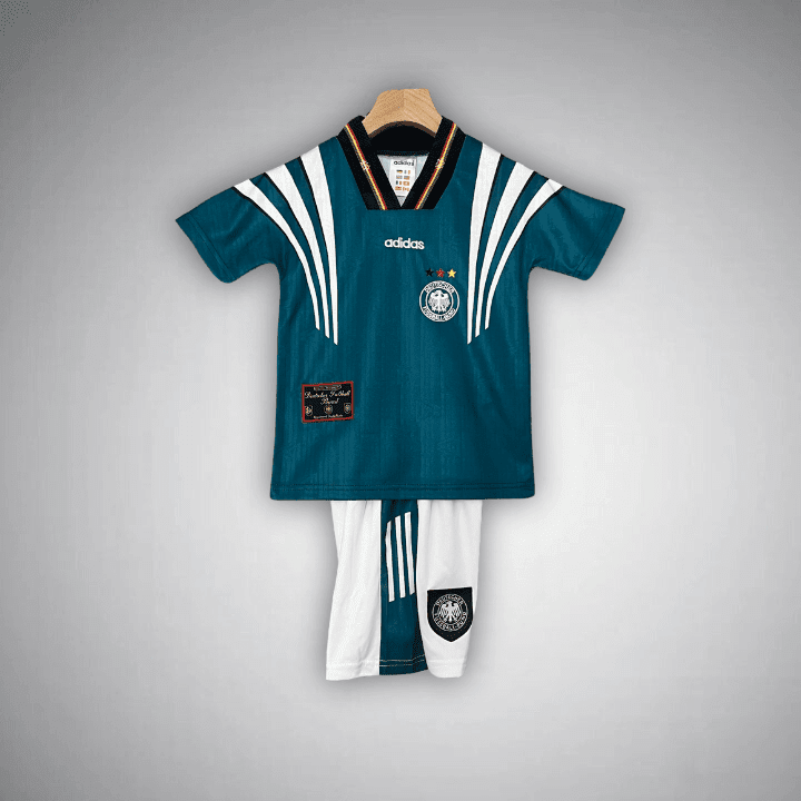 1996 Germany Home Kids Size Kit from FootballPrestige.com - Premium Football Kits