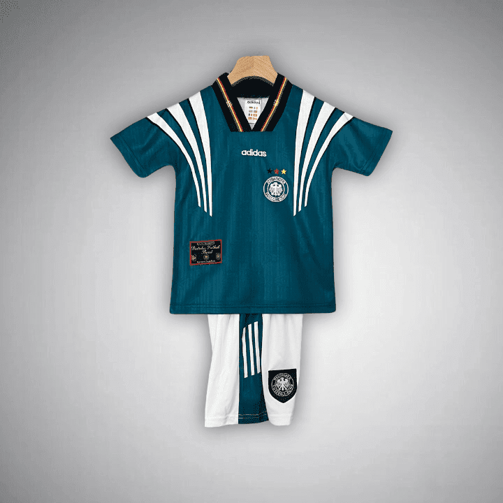 1996 Germany Home Kids Size Kit from FootballPrestige.club - Premium Football Kits