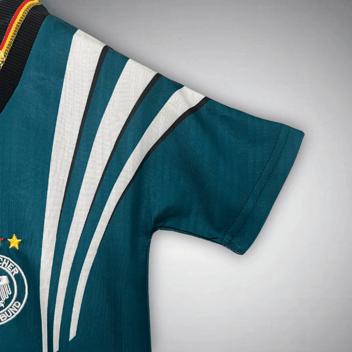 1996 Germany Home Kids Size Kit from FootballPrestige.club - Premium Football Kits