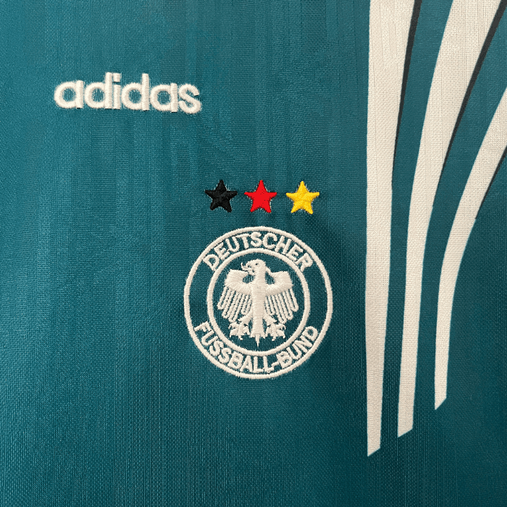 1996 Germany Home Kids Size Kit from FootballPrestige.club - Premium Football Kits