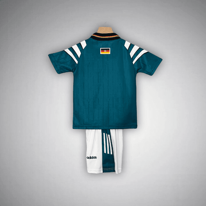 1996 Germany Home Kids Size Kit from FootballPrestige.club - Premium Football Kits